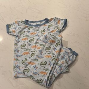 Milkberry Dinosaur Print Pajama Set